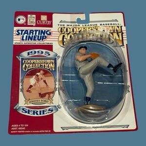 1995 Whitey Ford MLB Cooperstown Collection Starting Lineup Figure Sealed On Car